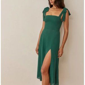 🌹Reformation Twilight Dress - Emerald